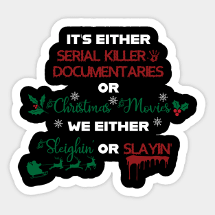 Fun Christmas Shirt Sticker